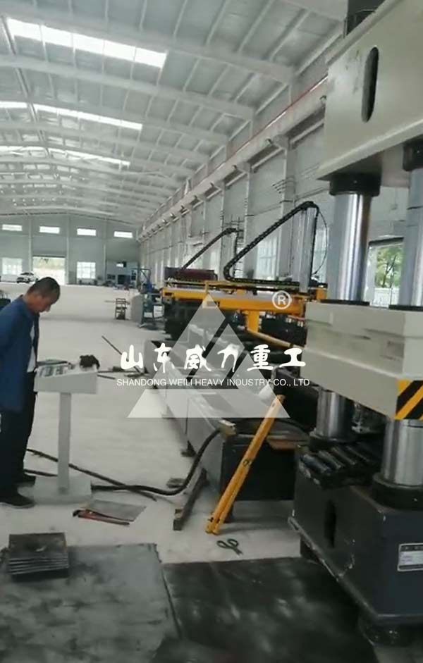 礦用錨桿托盤沖壓現場圖